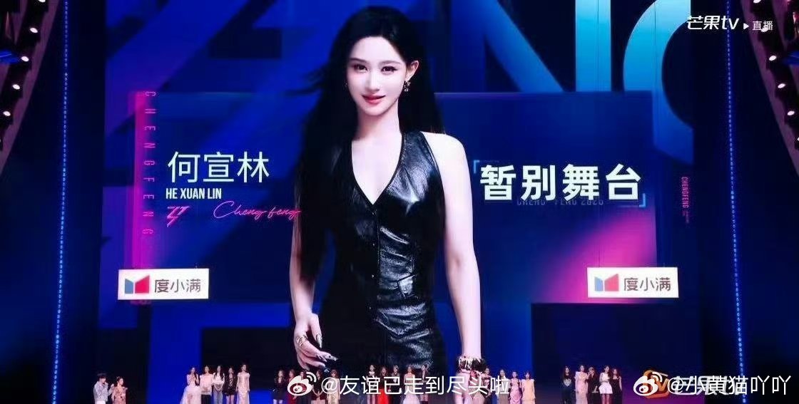 何宣林刚从浪姐出来，就要进组《万花世界》，参加节目是个正确的选择，凭舞台收获关注