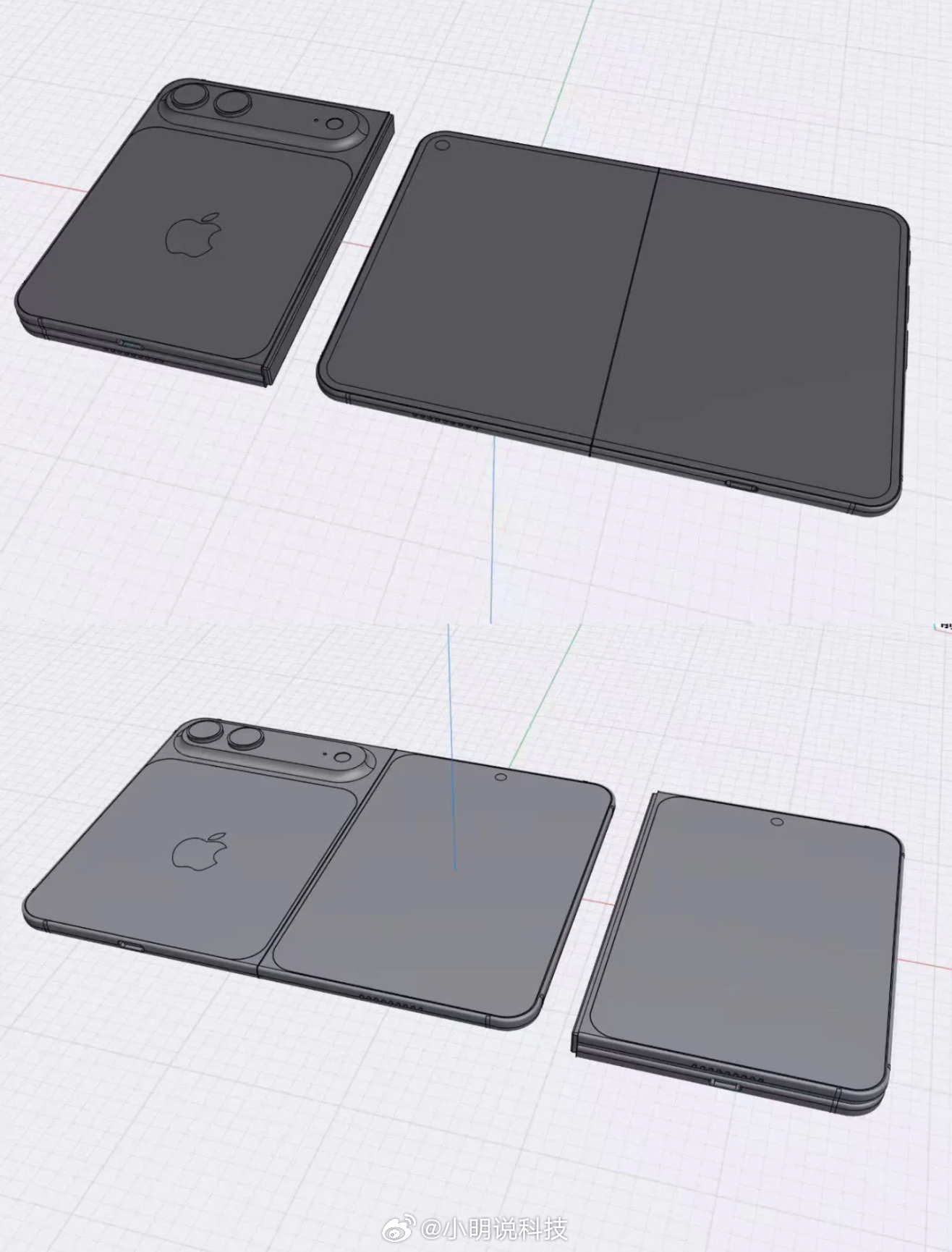 曝iPhoneFold将成史上最大改款，跟以往的机型相比，iPhone Fold