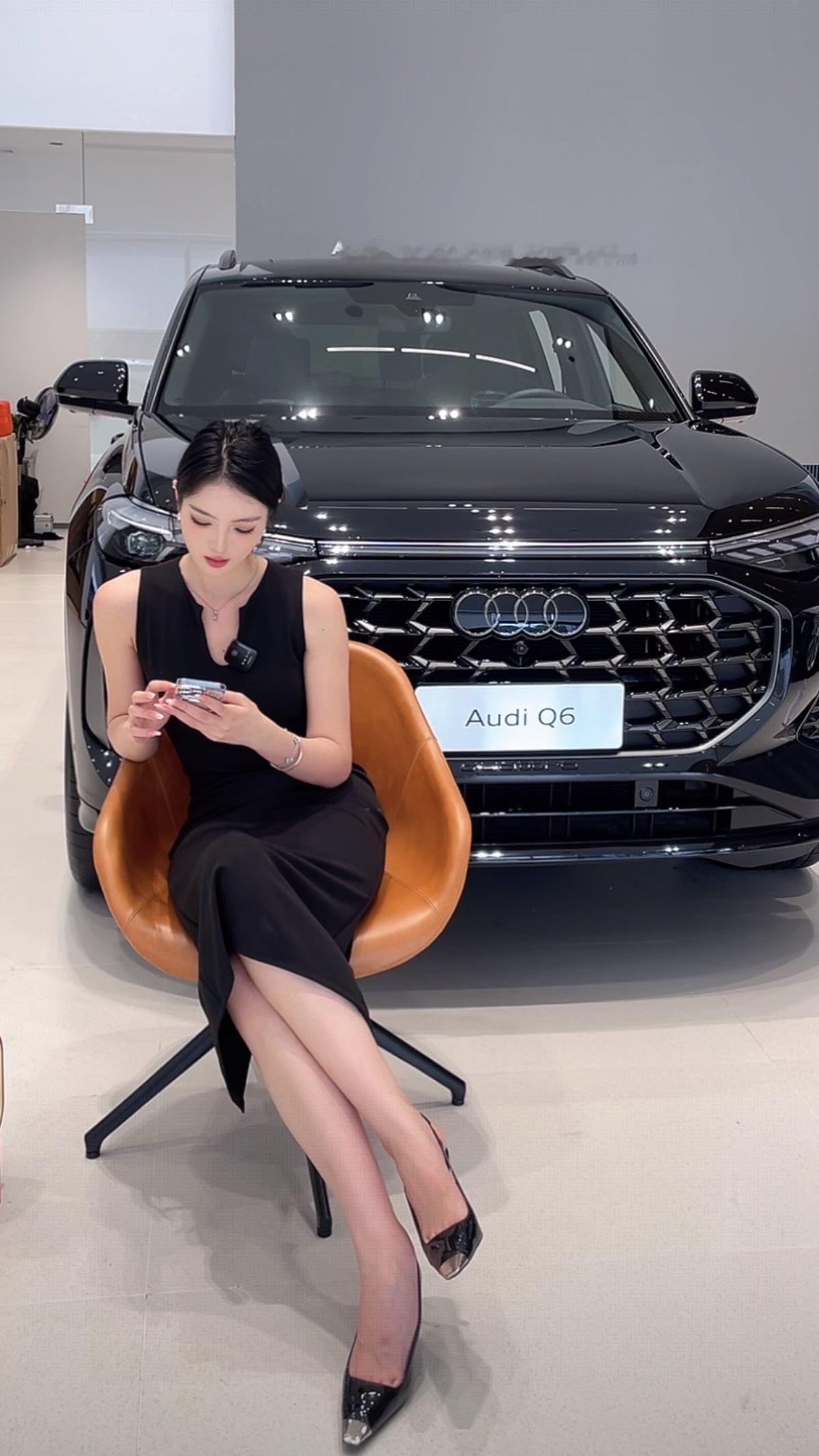 Q6实车真的大 ​​​