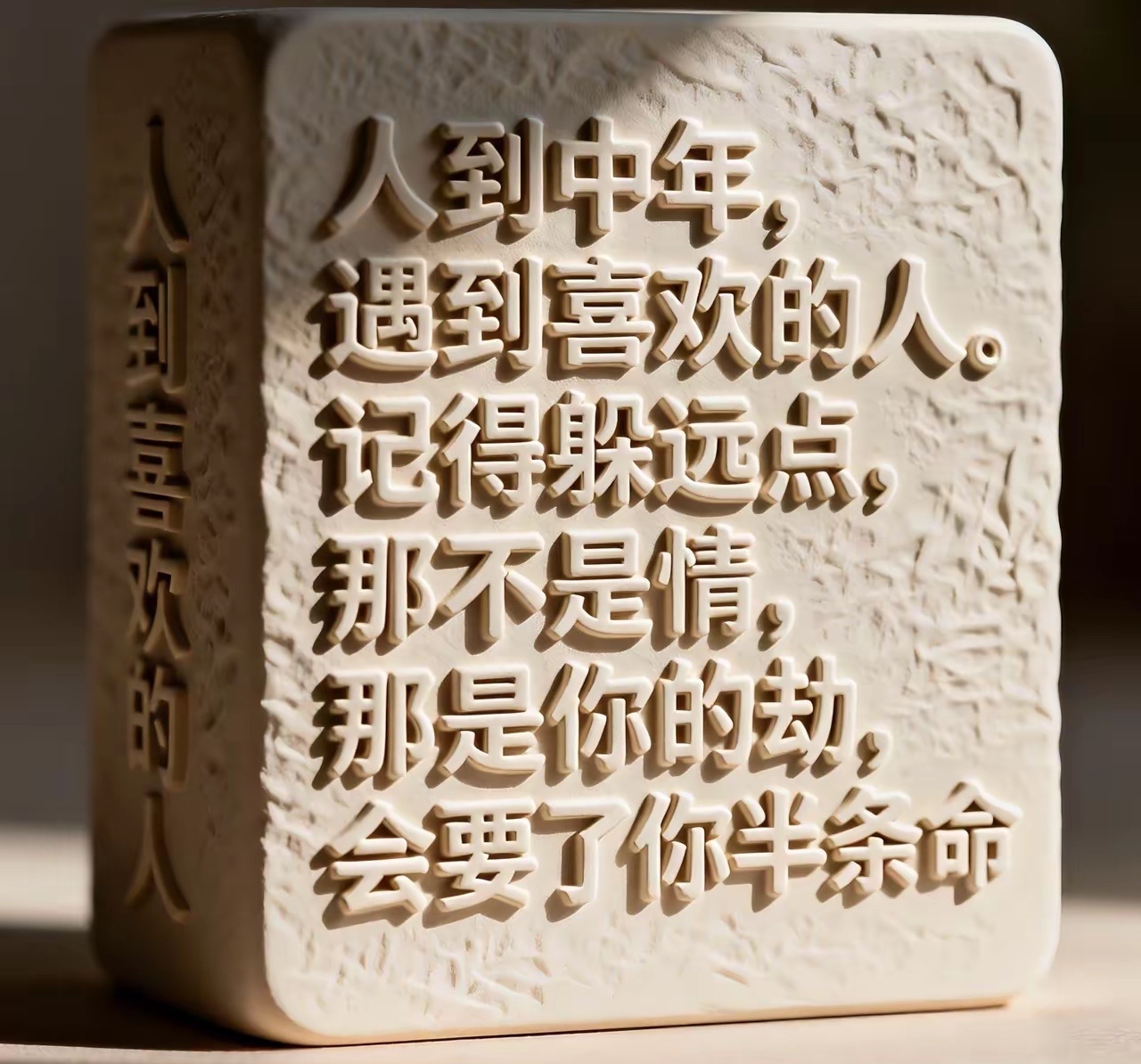 生理性喜欢是很多孽缘的开始很多人分不清心动和合适，把一时的生理性上头当成命中注定