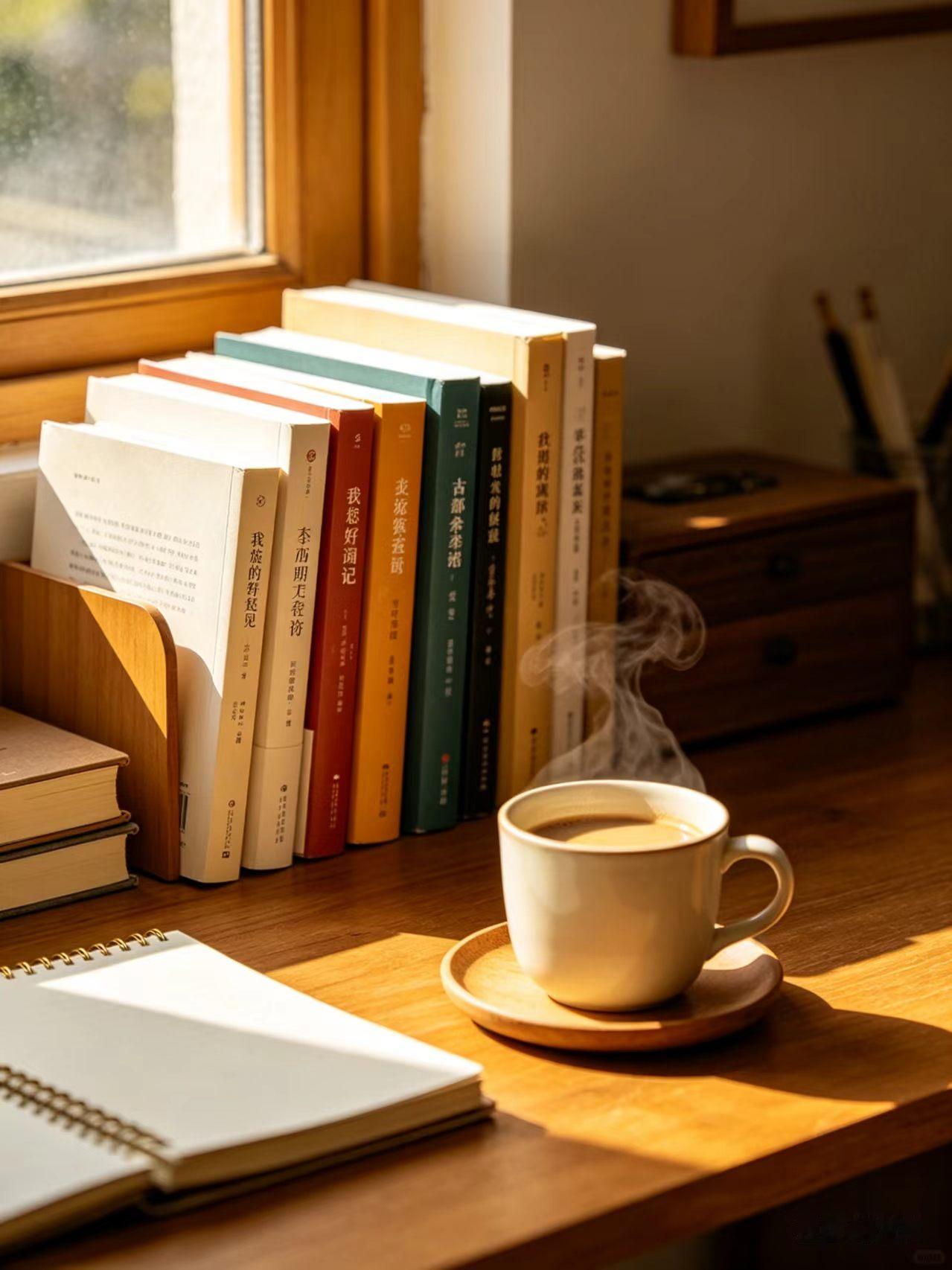 展示一角属于你的个人空间。例如整理了一下书桌把最近在看的书都摆在手边…

整理出