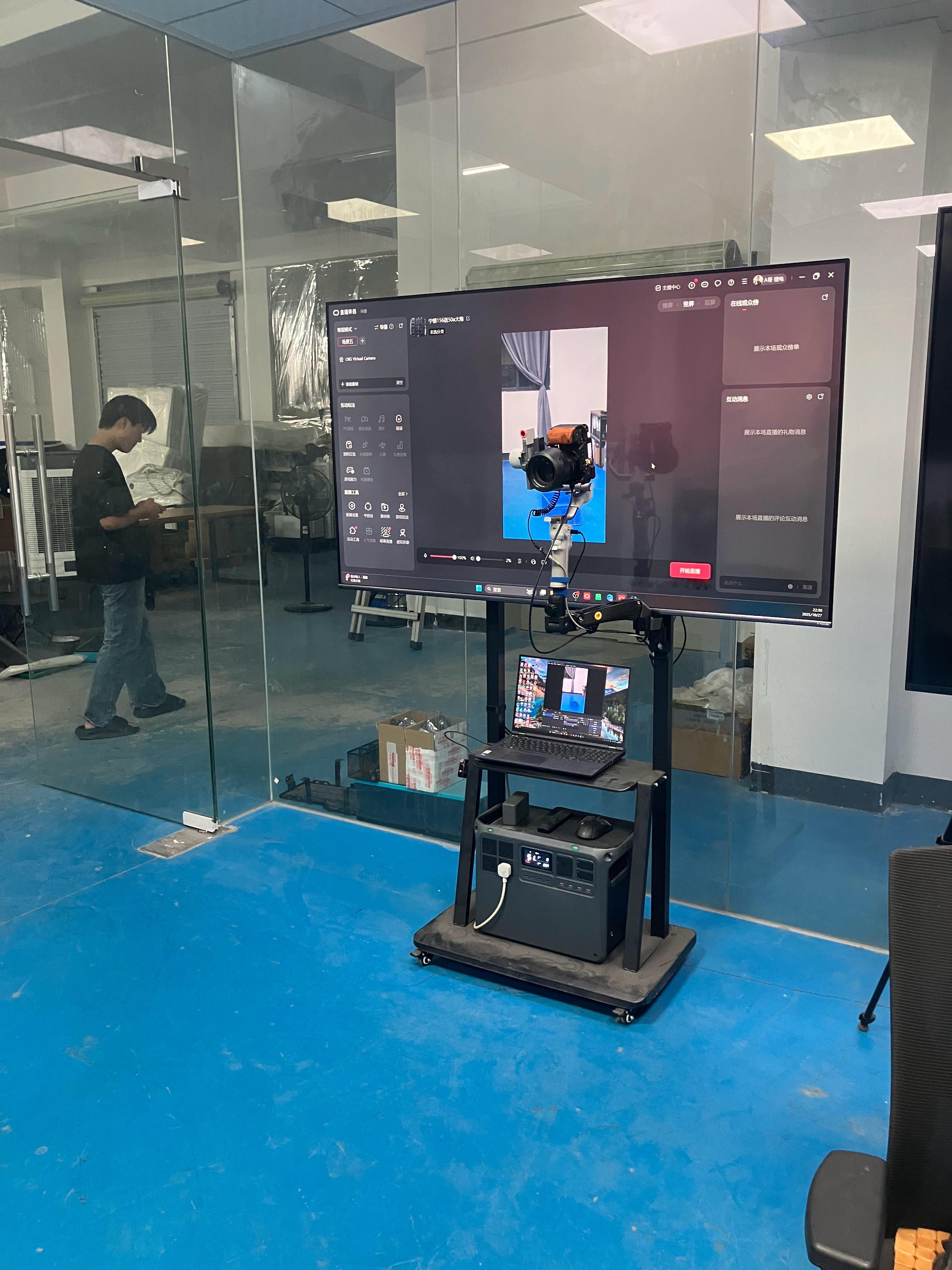 准备直播拆电池了。 ​​​