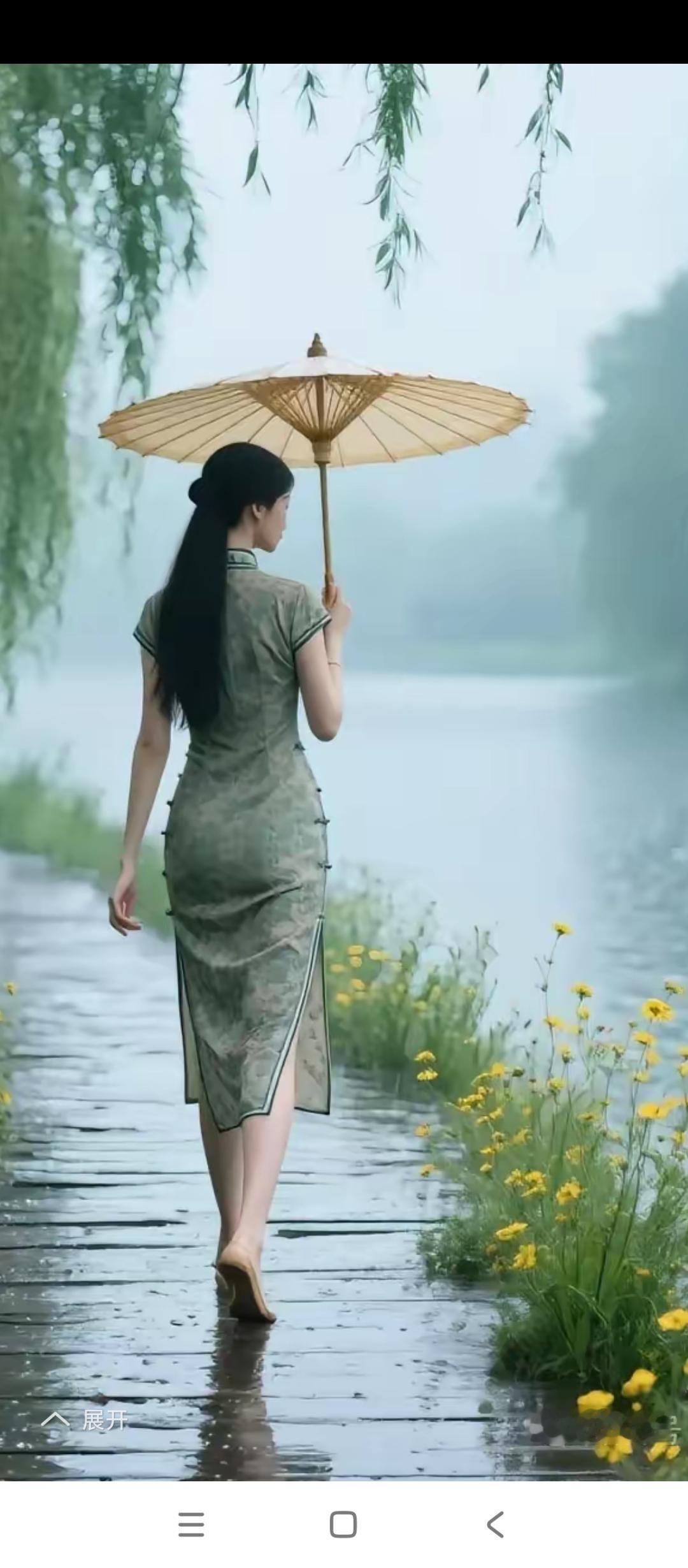 上联：淡烟疏柳春光媚；橙子邀对细雨繁花夏日研。