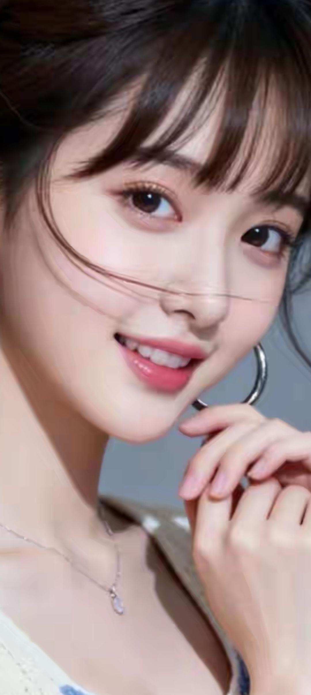 甜美笑容，温柔可人，元气满满的一天从微笑开始！😊✨