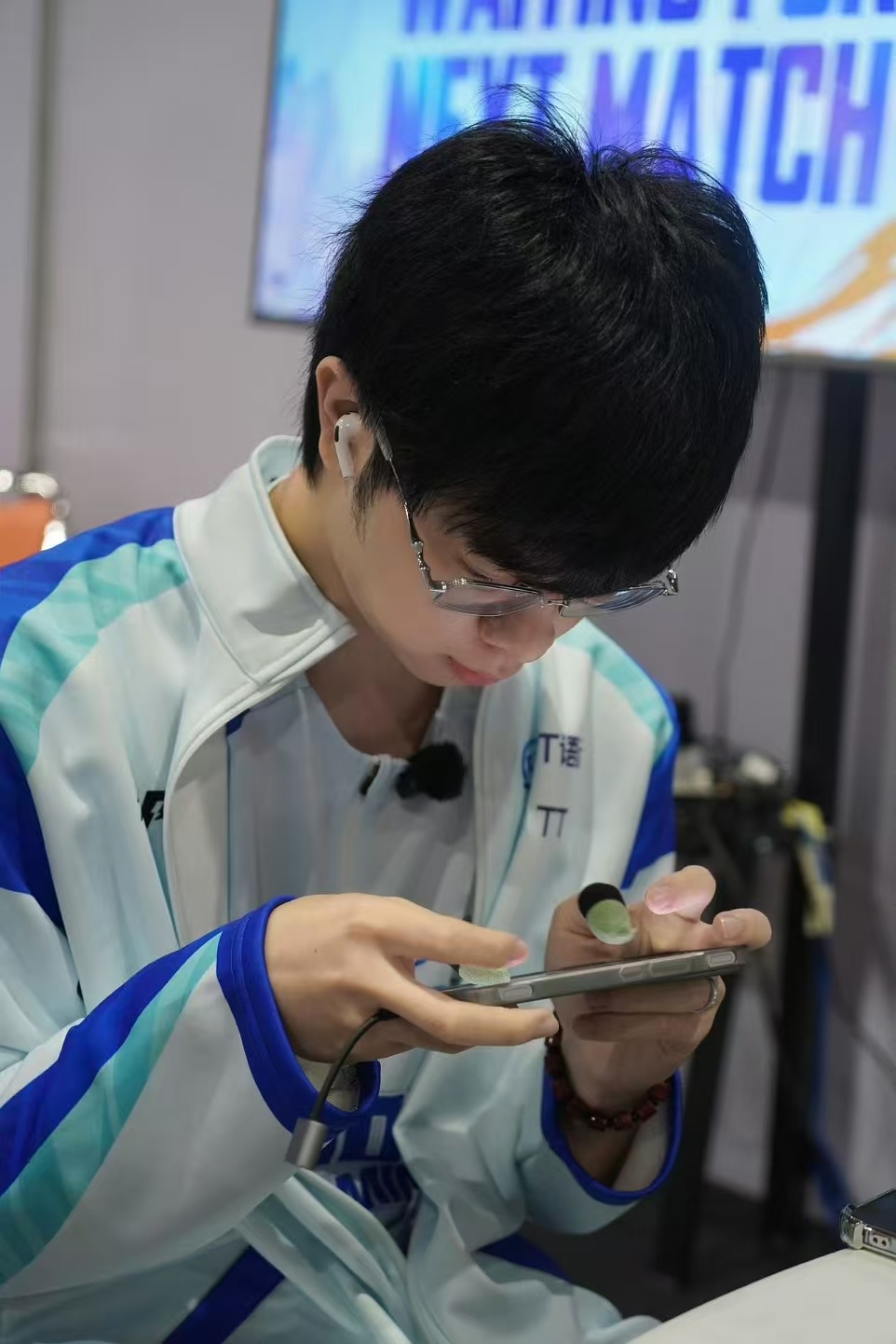 TT提前锁定总决赛关系TT提前锁定决赛，加油！