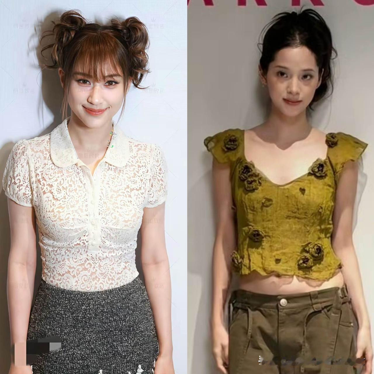 欧阳娜娜和何超莲同框看秀，丝毫看不出年龄差，才懂珠圆玉润的含金量！

昨晚，欧阳