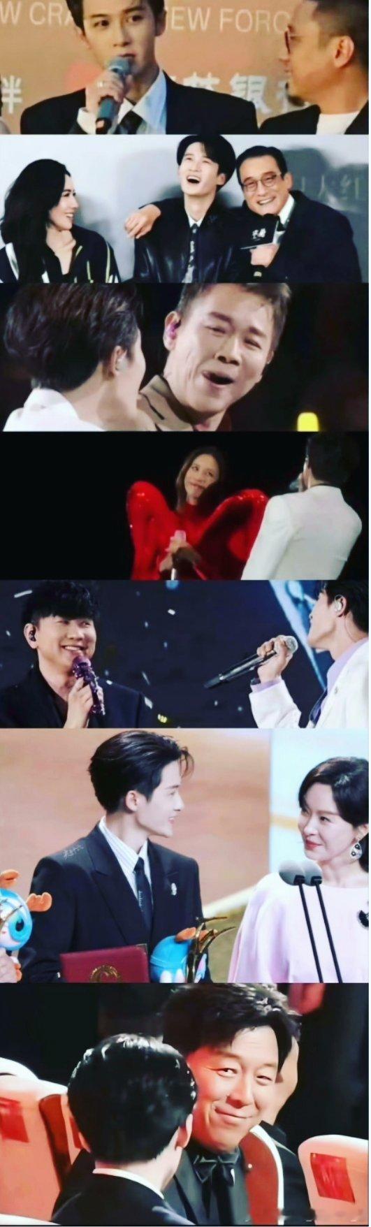 来自前辈们欣赏健次的表情合集 ​​​