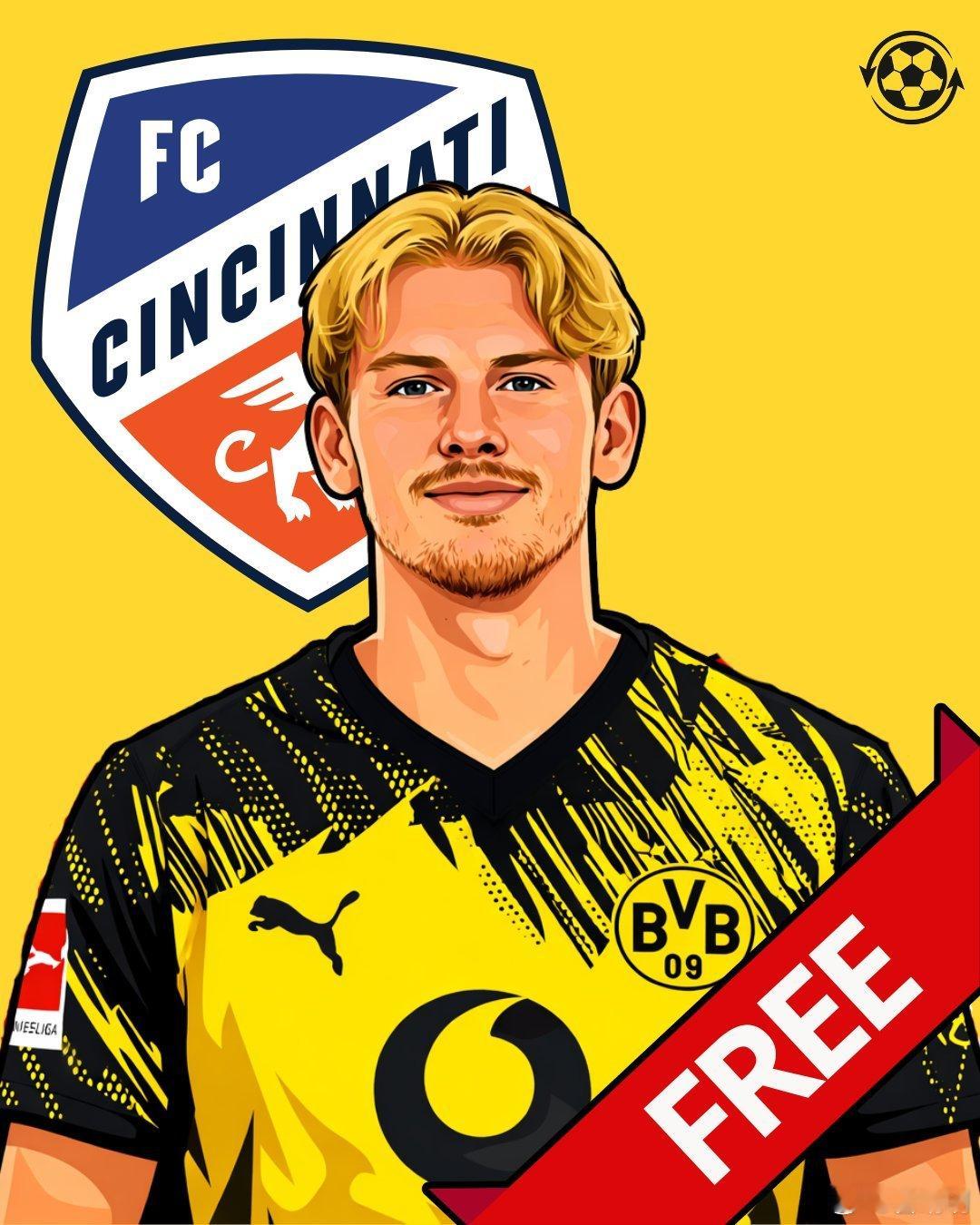 【自由身】辛辛那提FC对布兰特很感兴趣。这支MLS球队正全力推动以自由转会的方式