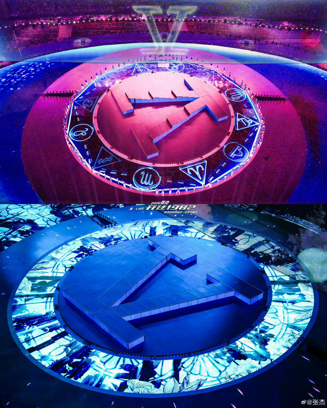 张杰live的意义🔥张杰鸟巢演唱会首周落下帷幕啦!震撼舞美搭配他标志性深情演唱