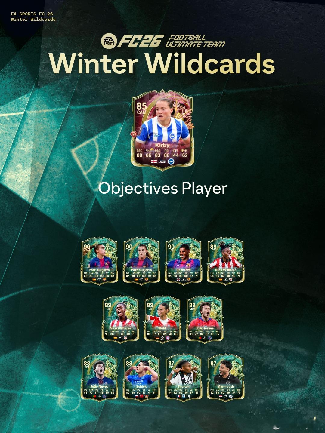 12月27日新增目标任务：• 冬季外卡秀场• 冬季外卡：每日游玩完美主义者• 冬