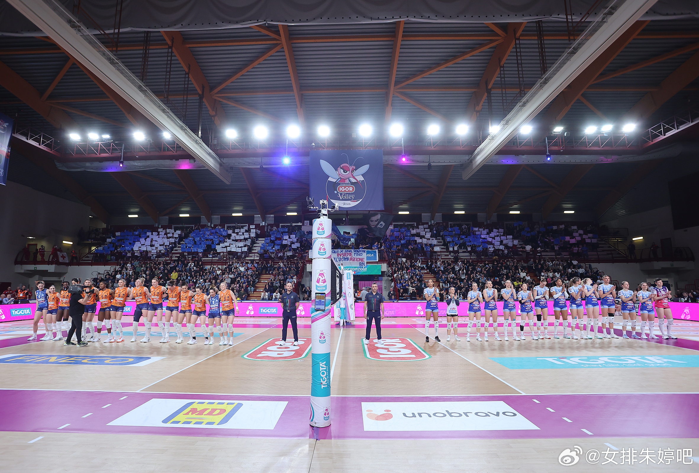 朱婷掌上明朱 一路婷你 2025-26意大利女排联赛半决赛G2，科内利亚诺客场3