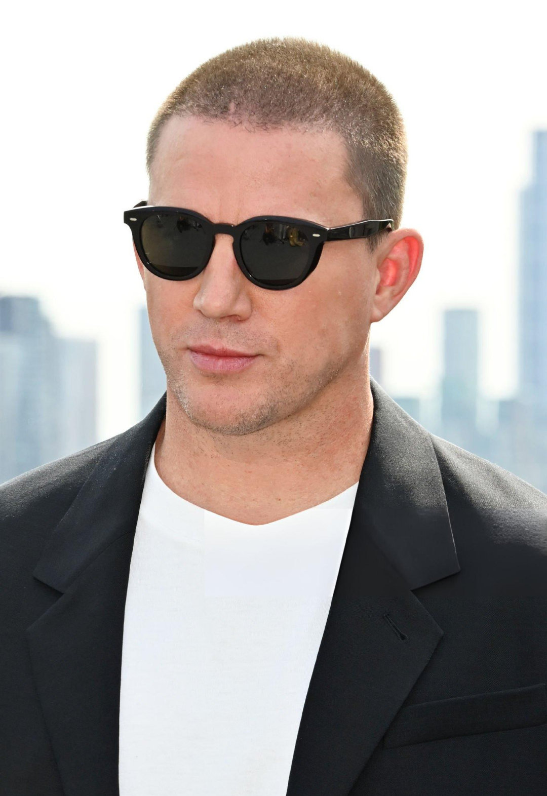 钱老板Channing Tatum、佐伊·克罗维兹出席《求救眨眨眼》伦敦宣传！！