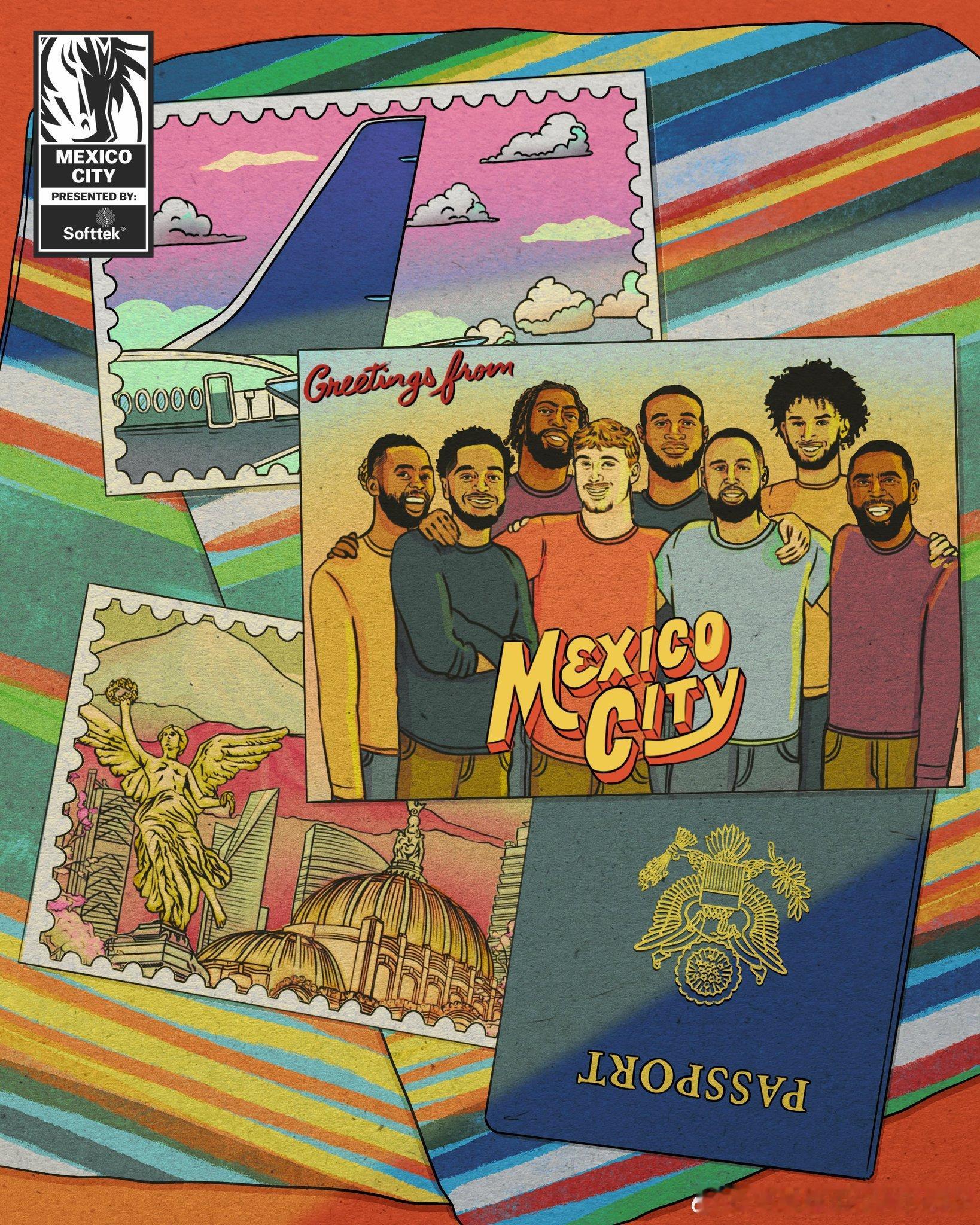 你侠前往墨西哥，备战与活塞的比赛[馋嘴][馋嘴]有汤黑不知道为啥在墨西哥打，应该