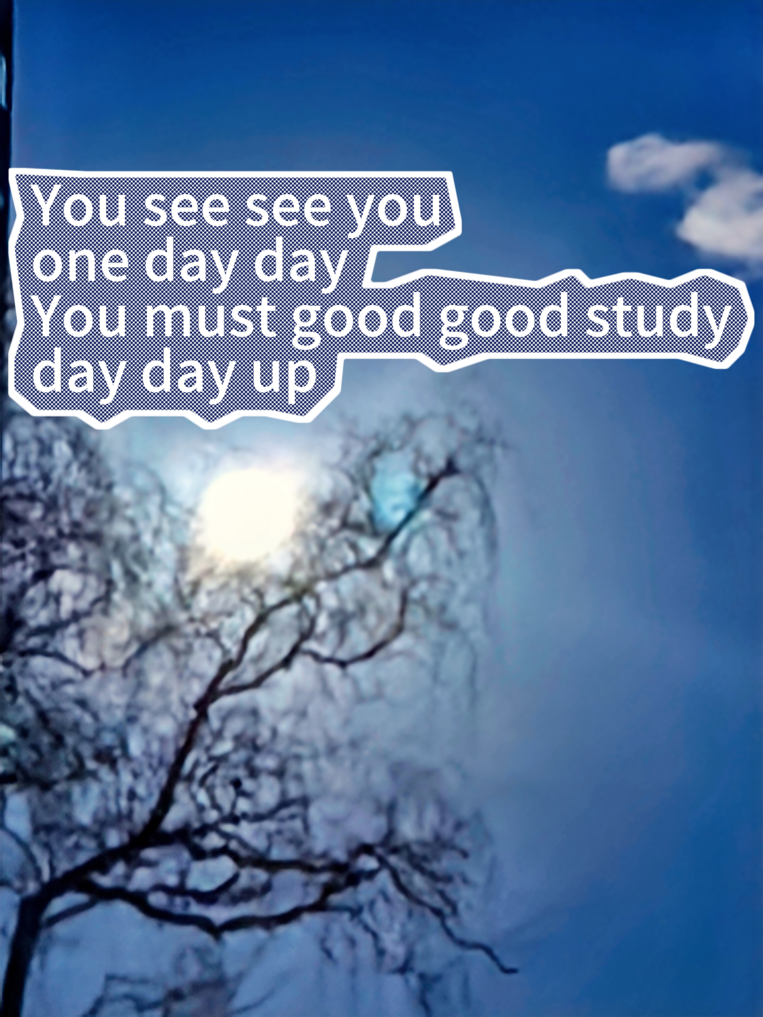 秦岭笑谈[超话]  You see see youone day dayYou 