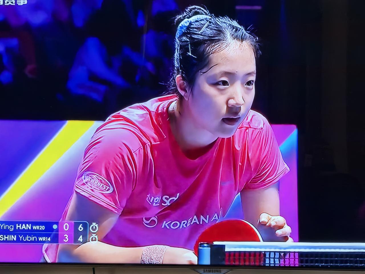 看了今天申裕斌与德国选手韩莹的比赛，就替陈幸同捏一把汗。
      国乒任何一