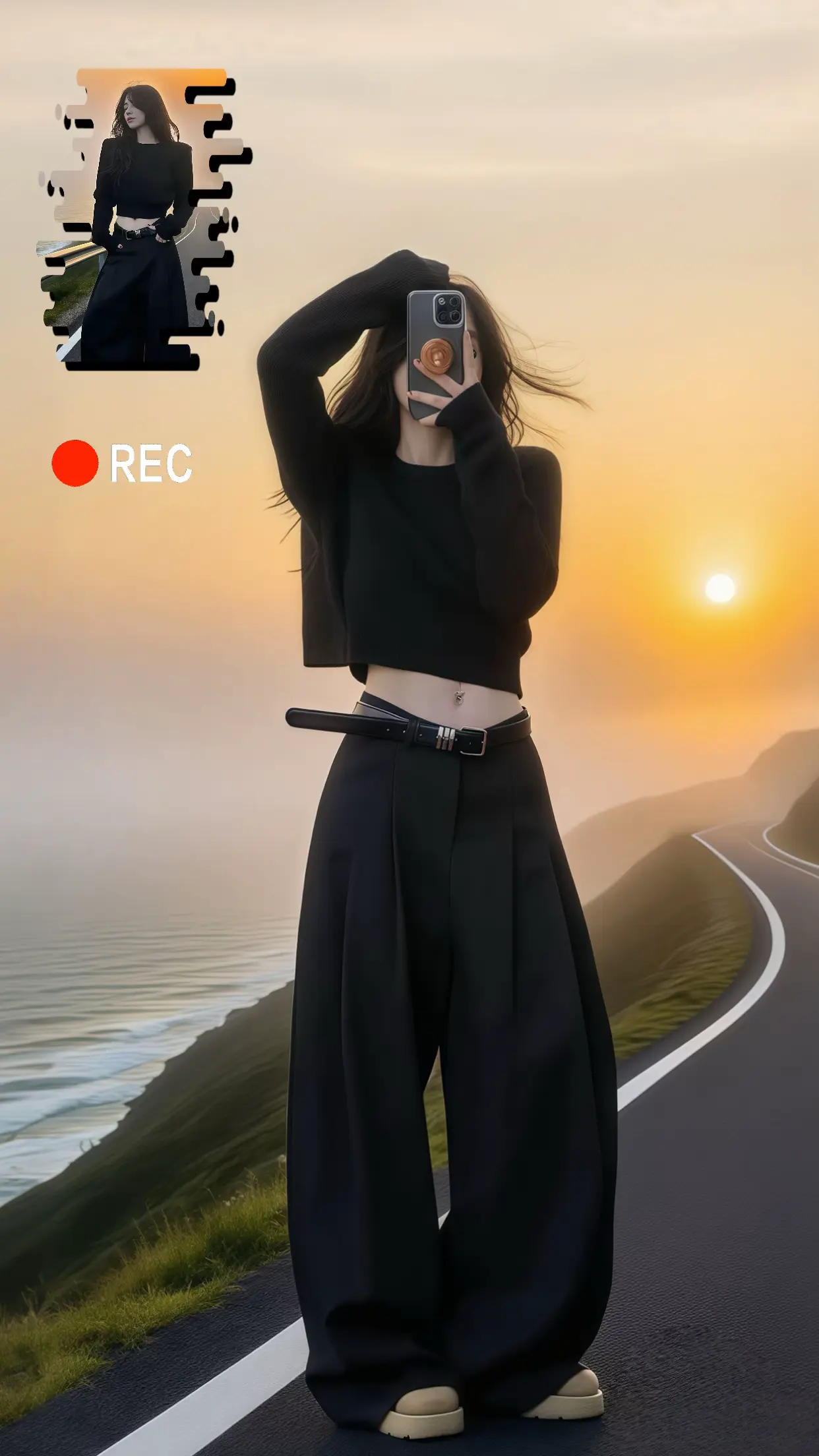 轻松拿捏慵懒风穿搭 秋季氛围感早秋不费力显贵穿搭 早秋松弛感穿搭 毫不...