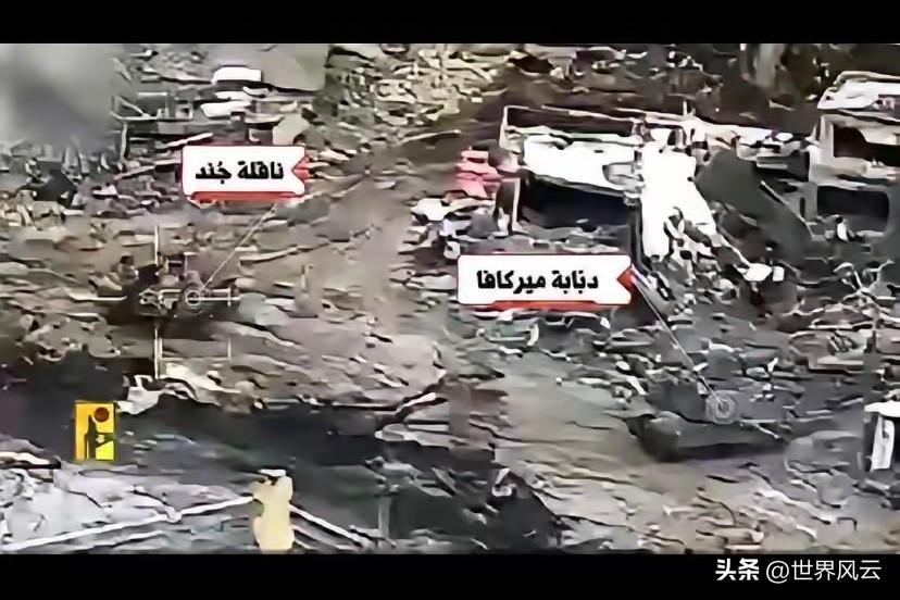 加沙人民的仇恨终于有人来给雪耻了！黎巴嫩真主党一周干掉100辆以色列坦克，被称为