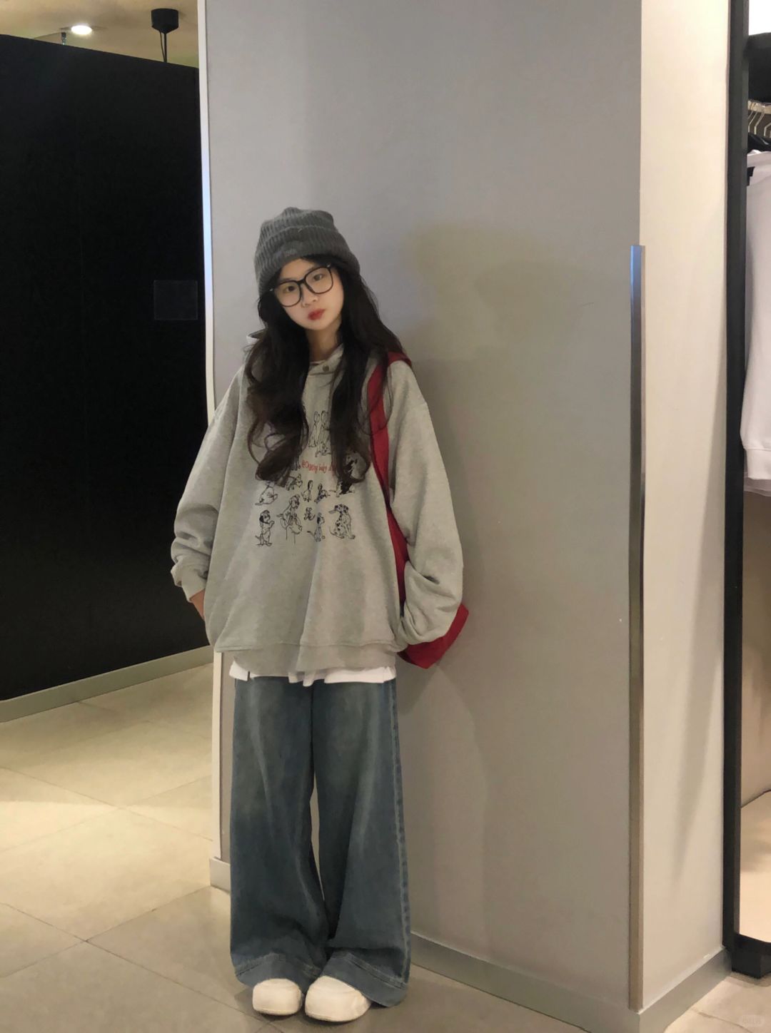 ❄️入冬的第一件小狗卫衣好好看！🔒住啦！！！