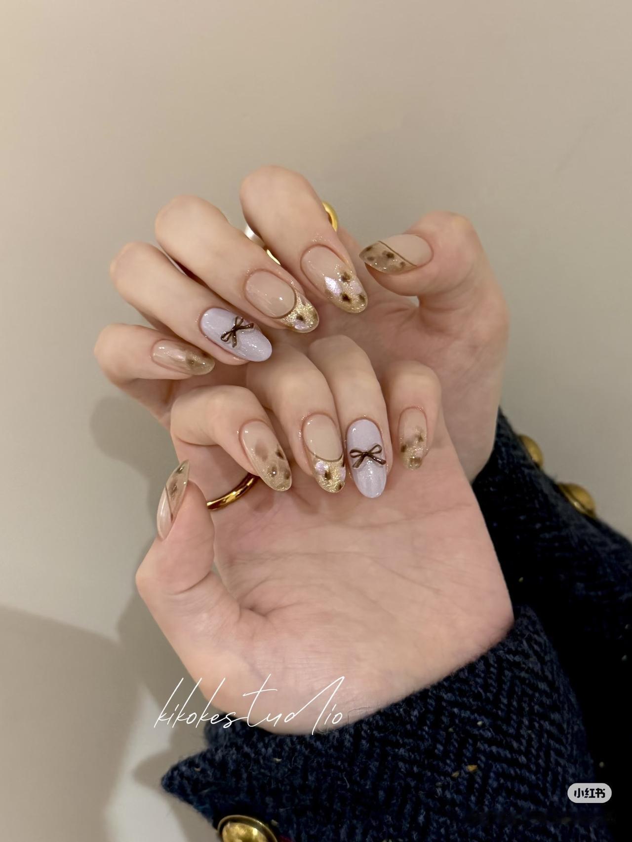 温温柔柔的香芋紫美甲💅