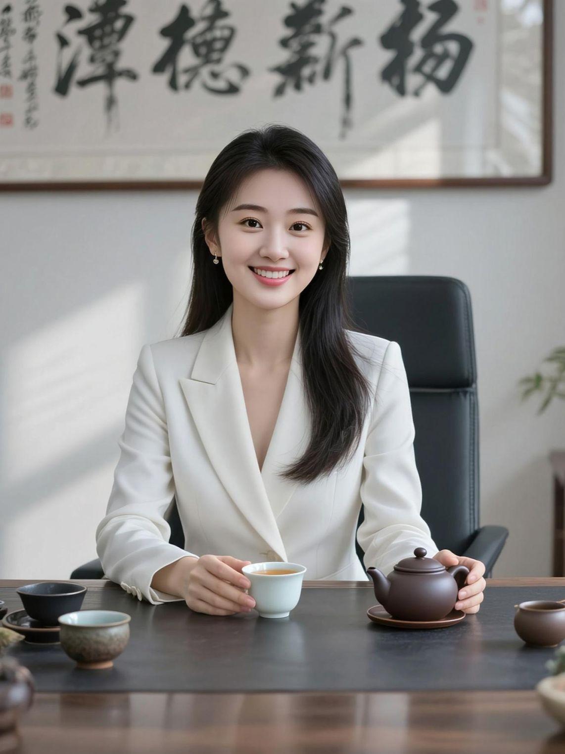 抖音玩法合伙人计划AI职场微笑写真 抖音ai创作