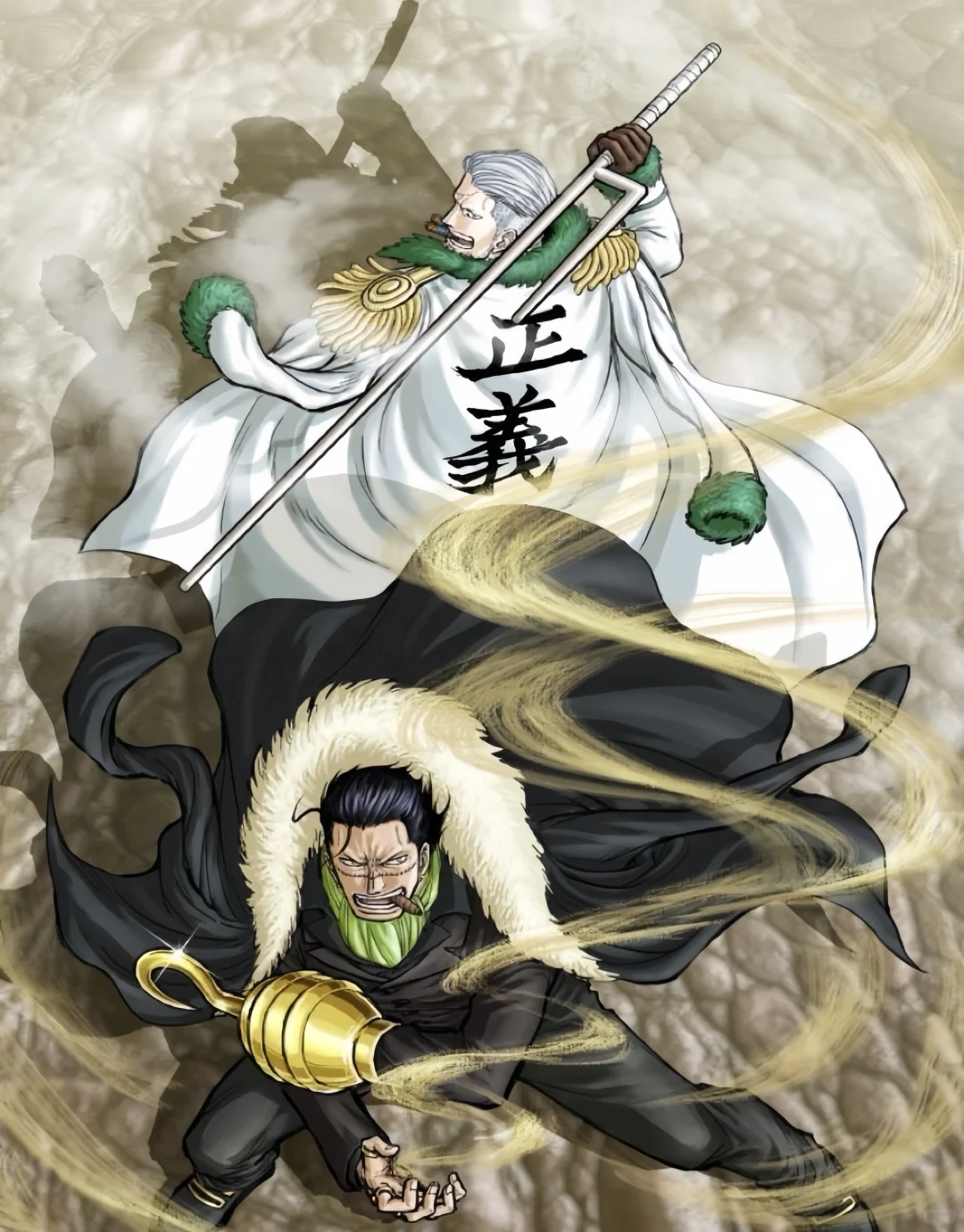 海贼王壁纸｜沙·克洛克达尔