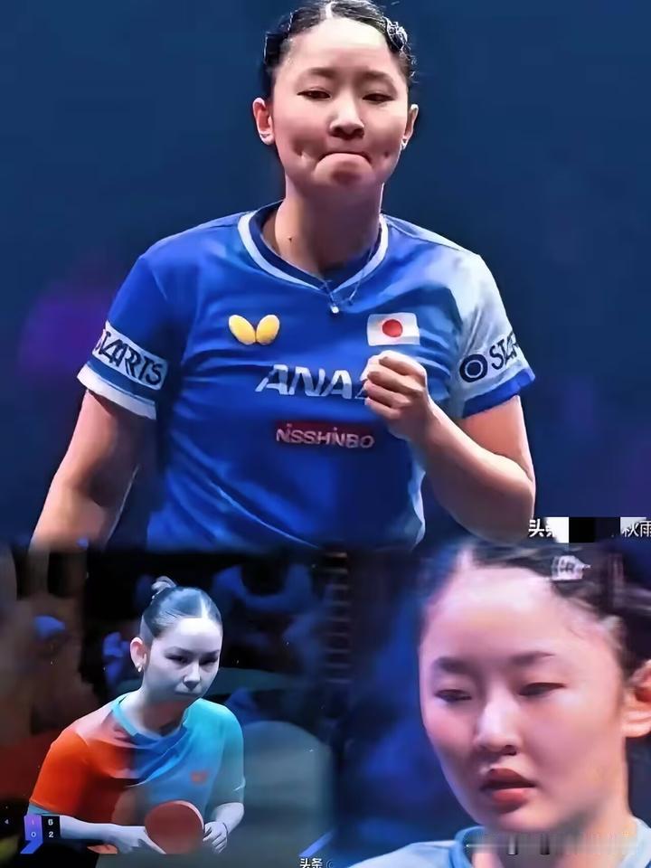 张本美和这次在瑞典大满贯，真差点把“一轮游”的帽子戴实了。碰的是安娜·赫西，这次
