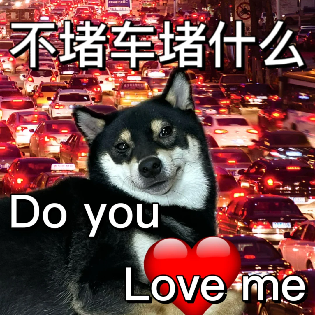 表情包|堵车ing🚗🚗你好堵你好堵你好堵堵堵