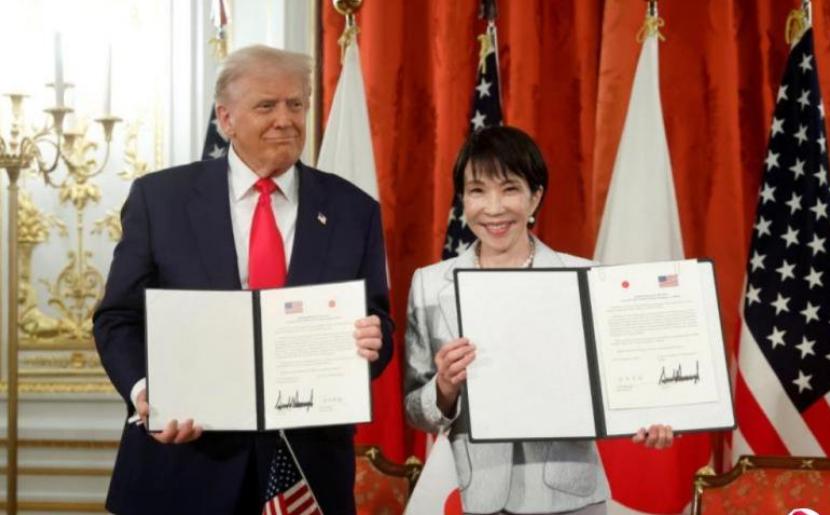 【签协议了！日本加入中美“稀土战争”，特朗普合纵连横，拉拢多国突破中国稀土限制】