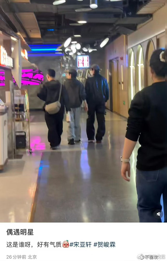 偶遇宋亚轩贺峻霖一起逛街网友偶遇宋亚轩贺峻霖逛街偶遇宋亚轩贺峻霖一起逛街，挺好，