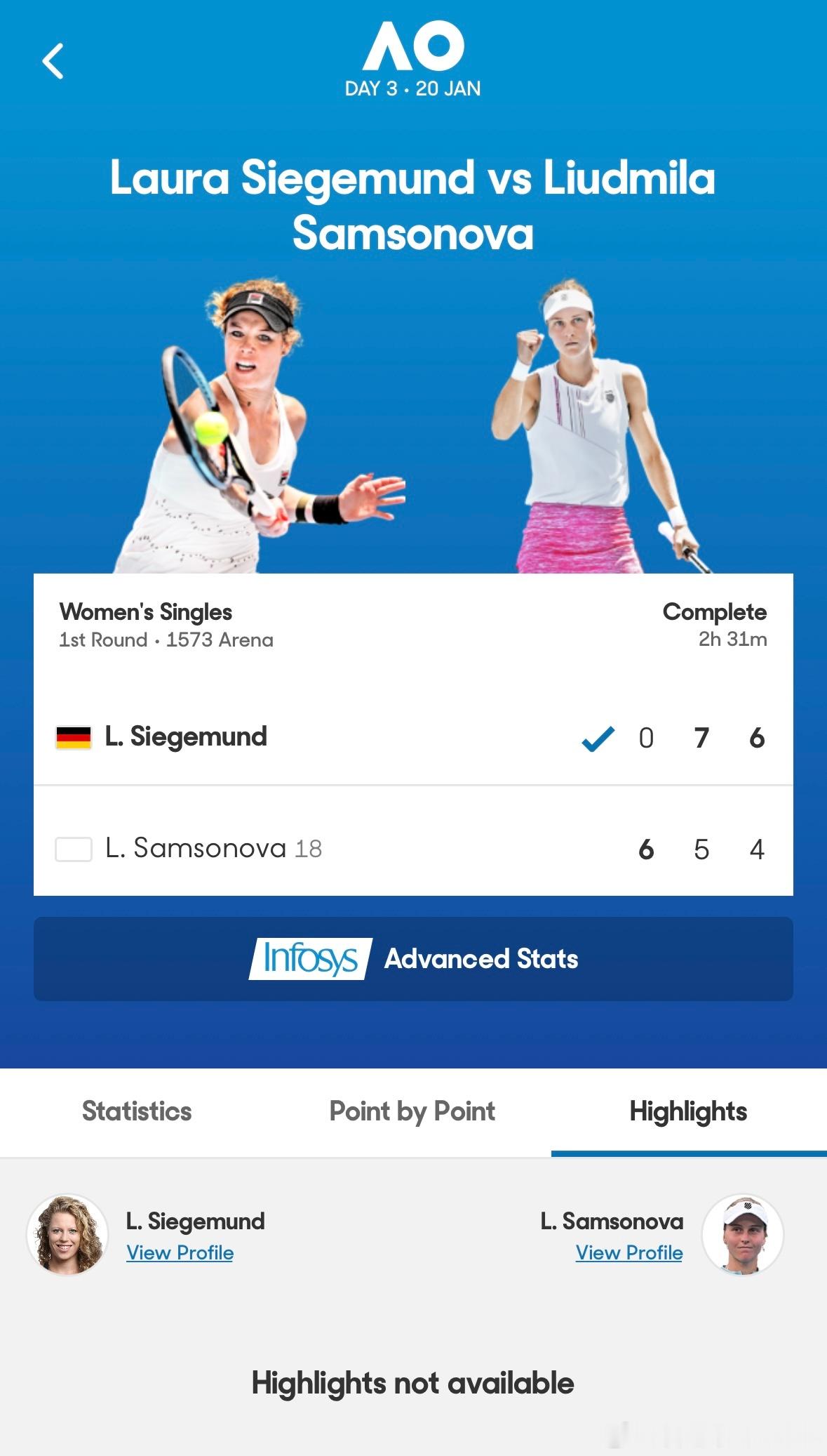 无奈的比赛，无语的比赛……看了这么2小时31分钟……澳网2026这很澳网