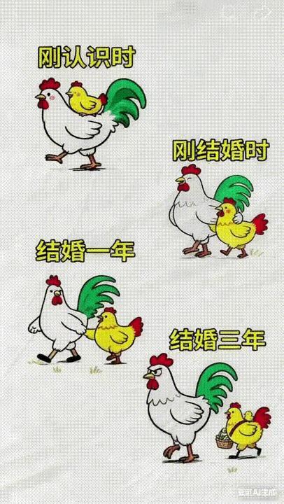 什么是婚姻，下图可能很生动形象，不过那是以前60，70甚至80年代的婚姻关系吧，