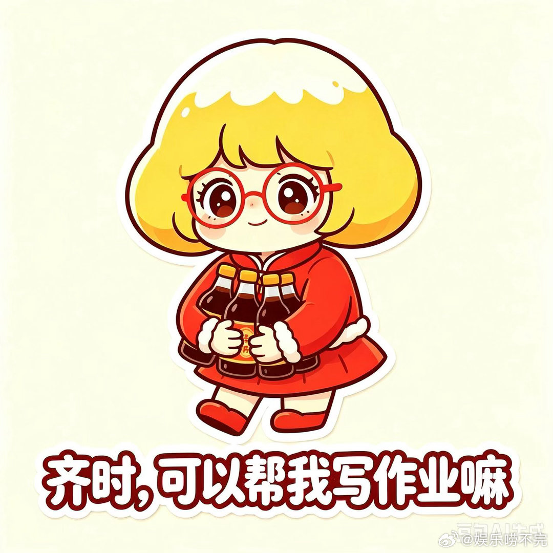 关晓彤齐时表情包谁还没有齐时蘑菇头表情包！关晓彤自己都安排上了，一句知豆不洗脑成