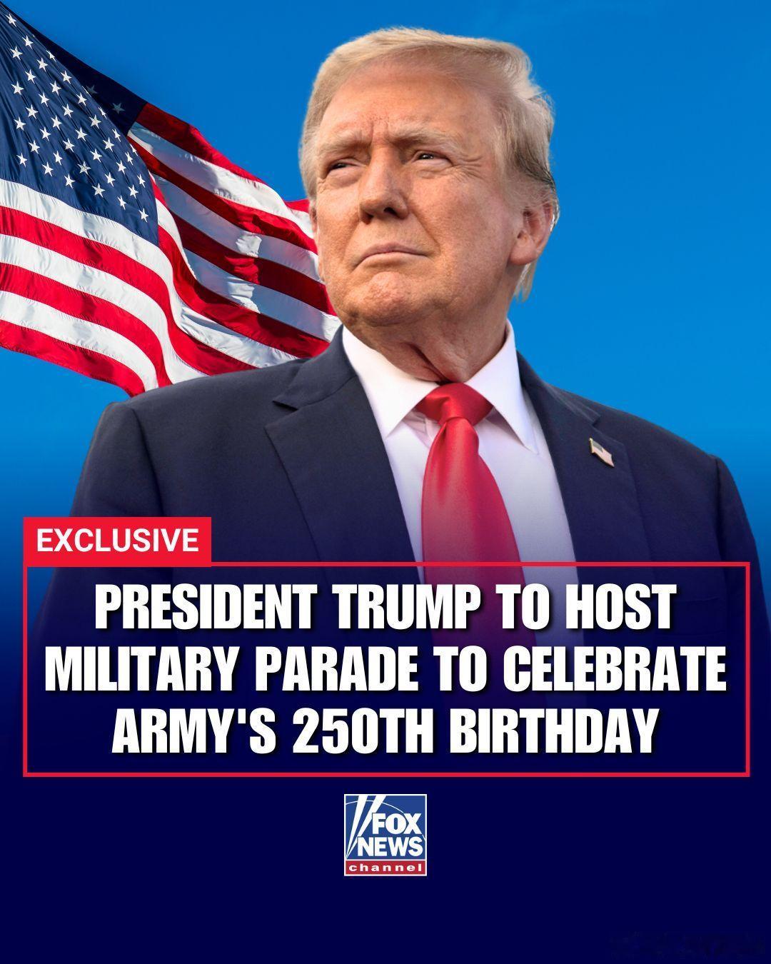 美国计划在6月14日举行阅兵式，那天正好是特朗普80岁生日 ​​​