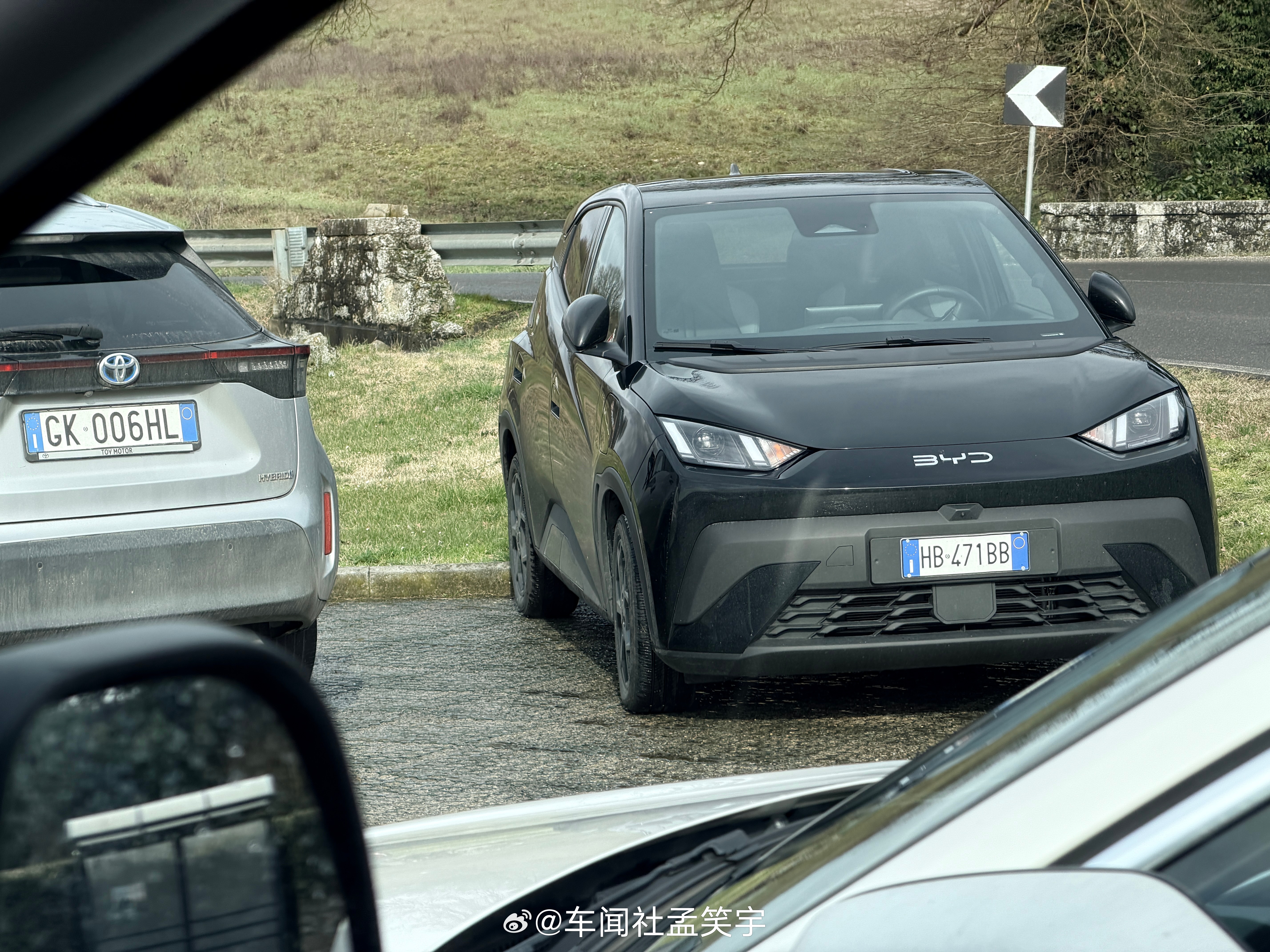 在意大利比亚迪已经是随处可见了 意大利·佛罗伦萨