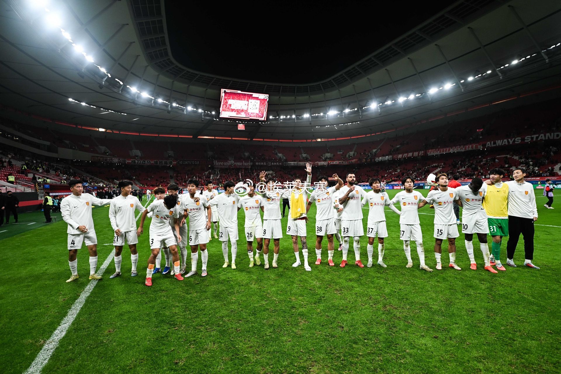 北京国安重庆铜梁龙 阮奇龙更新社交媒体：“一步一步👣。中超联赛  ” 