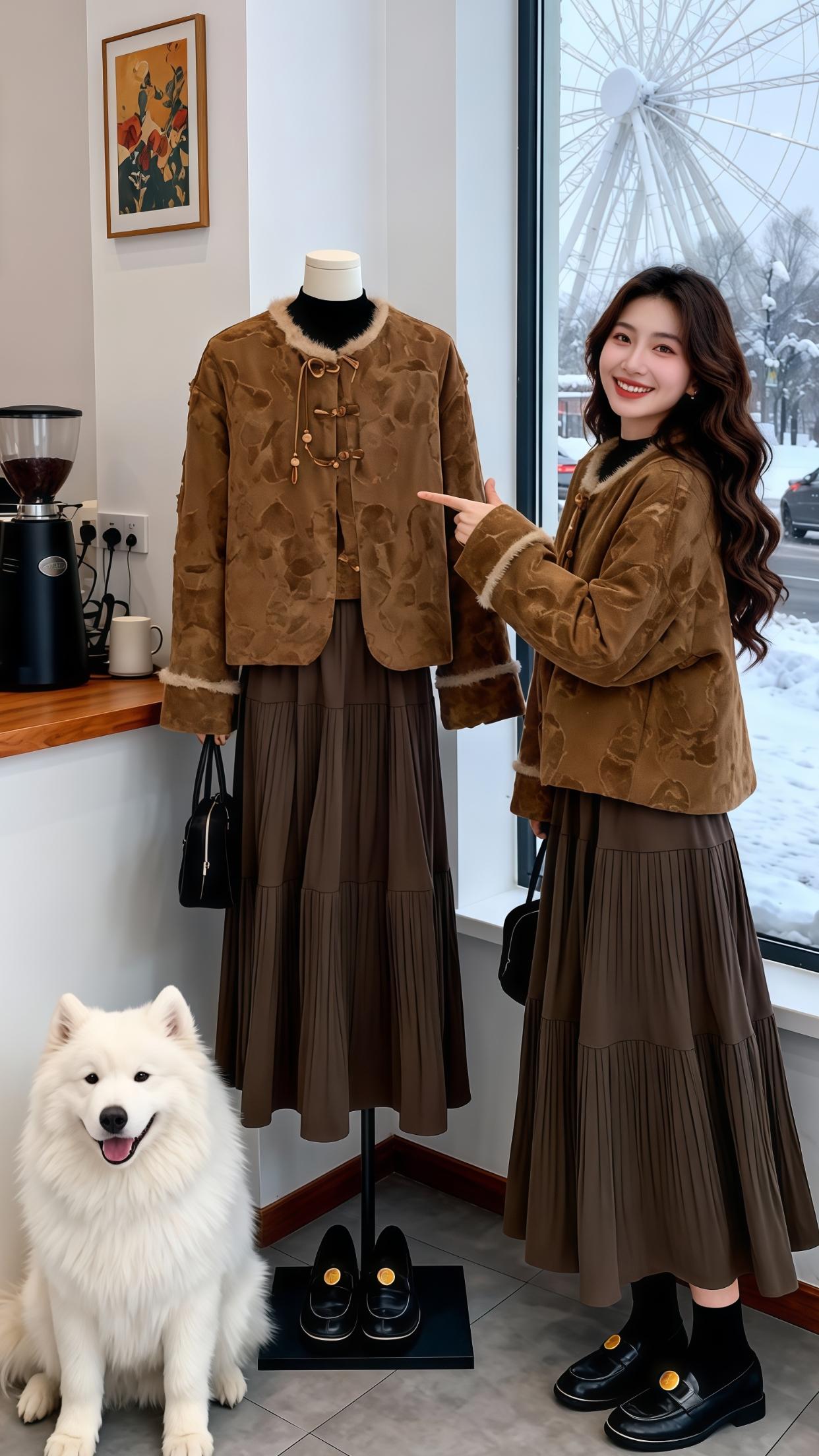 气质女神穿搭 精致穿搭 新中式穿搭  优雅气质 名媛气质