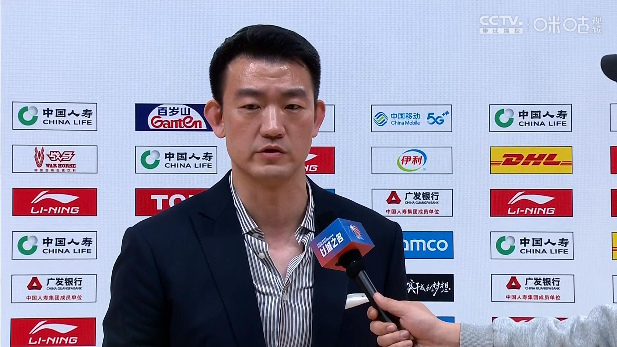 王博指导赛后采访表示：现在不是辽宁队最好的状态 