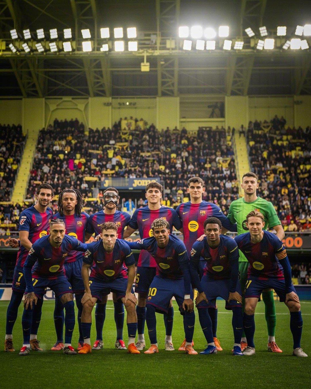 比利亚雷亚尔0比2巴萨 是所有人共同的胜利❣️📊本赛季17轮西甲战罢，巴萨15