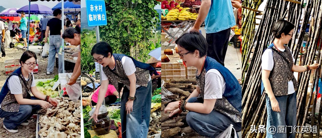 退休后的喜好大变迁
逛乡村圩天的满足感谁懂？
小时候
目光总被桥头的杂货店所吸引