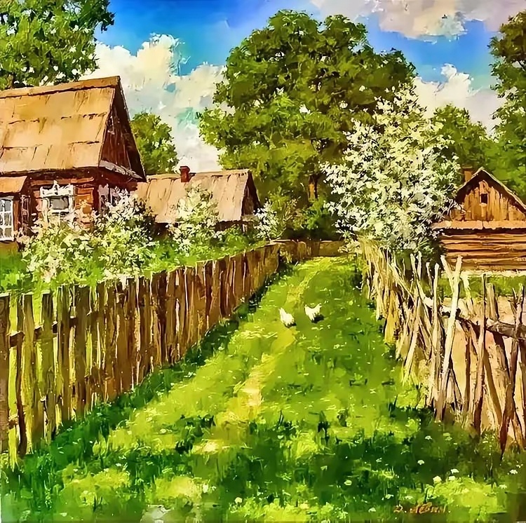 俄罗斯画家 Dmitry Levin绘画作品欣赏遇见艺术遇见美好绘画