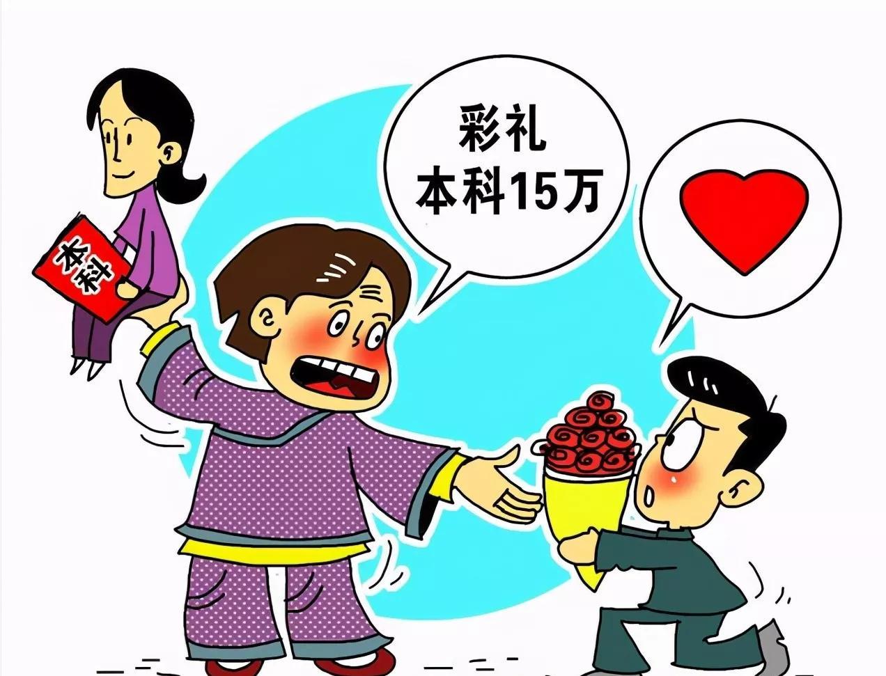 为什么女生一定要彩礼？
首先，男生娶媳妇给适当的彩礼是传统习俗，是对女生的态度和