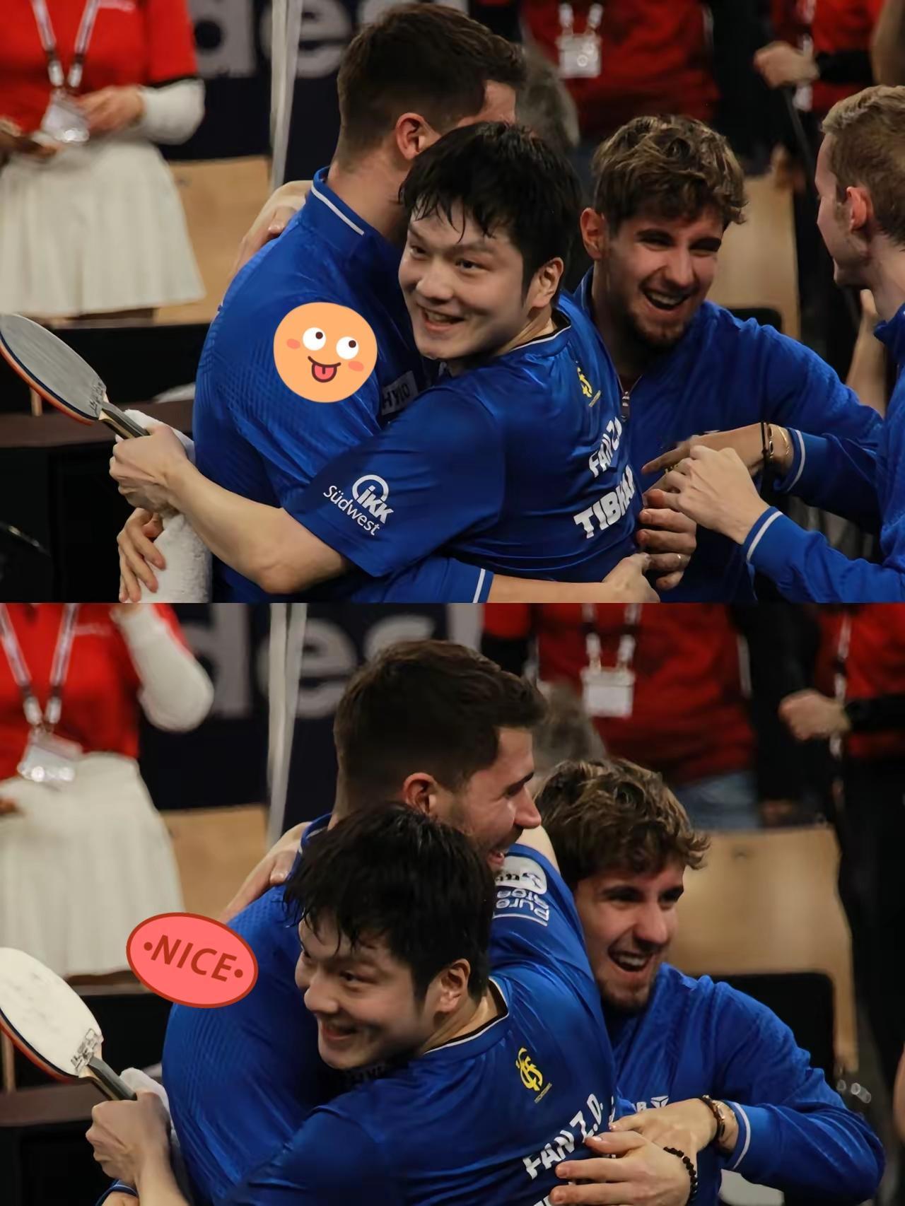 今晚樊振东怕是要激动的睡不着了，
不仅是因为樊振东新年帮助球队夺得首冠，而且樊振