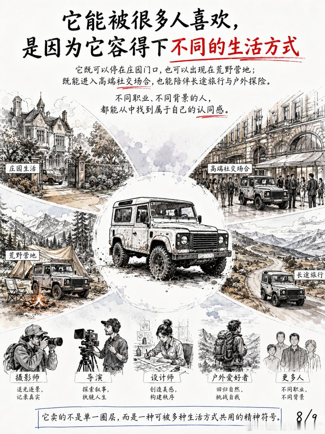 真正稀缺的，不是豪华，而是可信的历史。比如卫士的故事，并不是从豪华酒店门口开始的