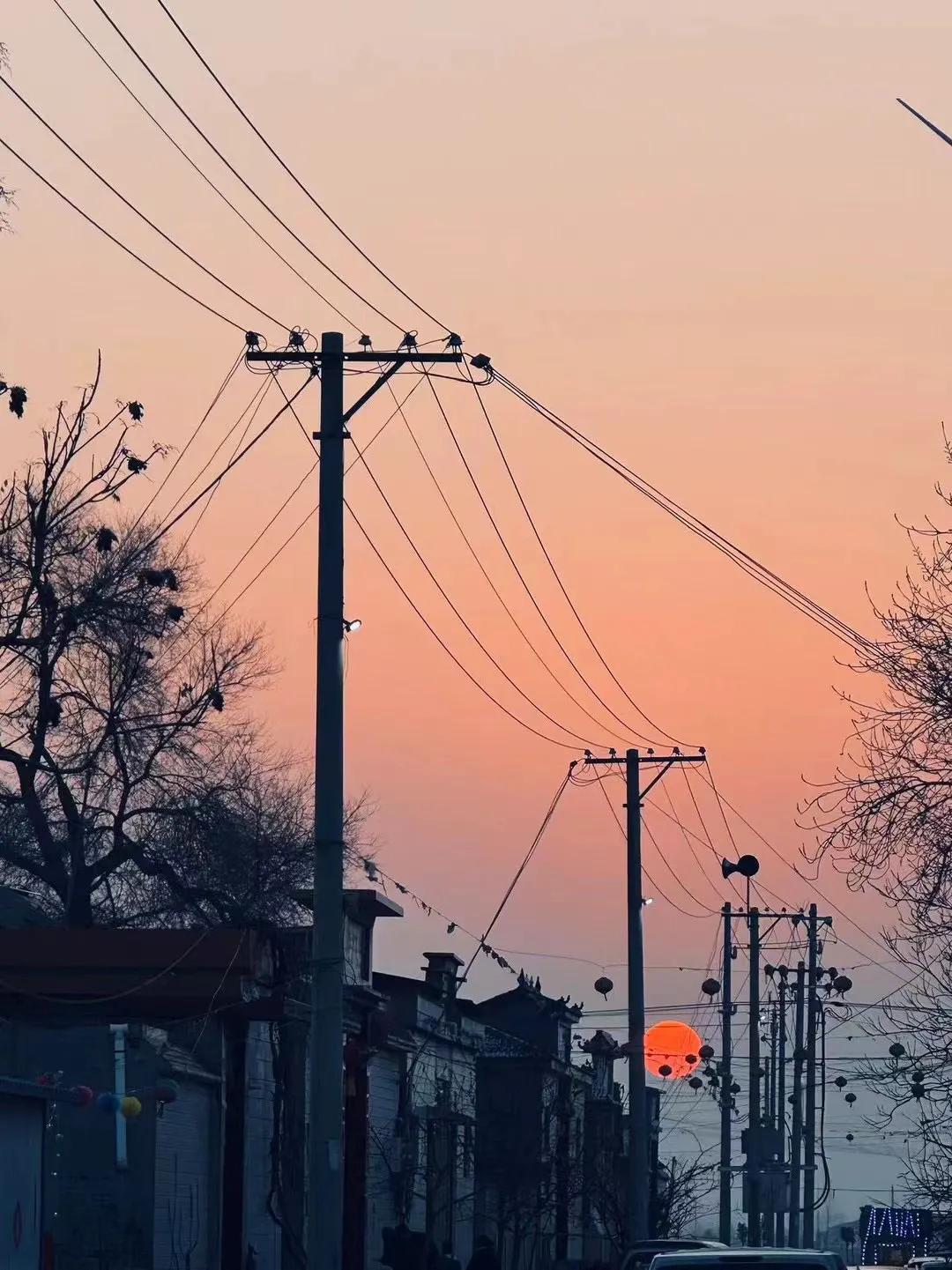 最美的夕阳余晖#随手拍落日余晖#