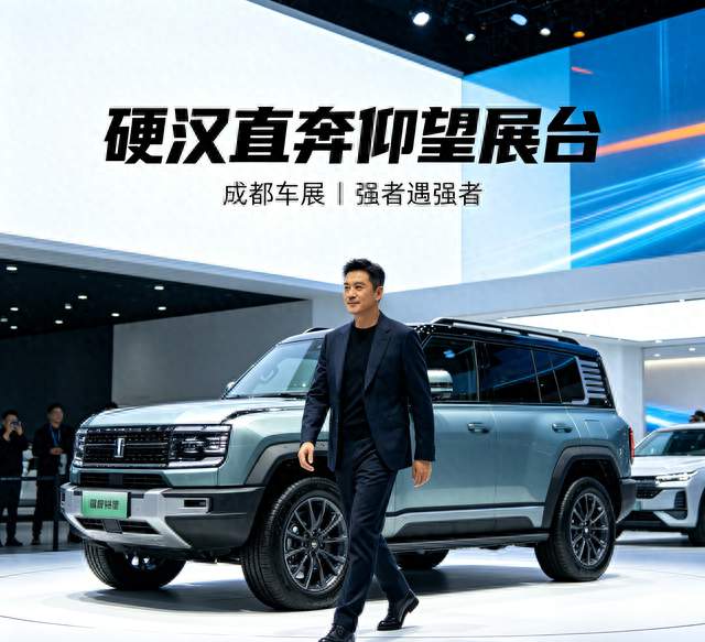 王千源打卡仰望硬核展台