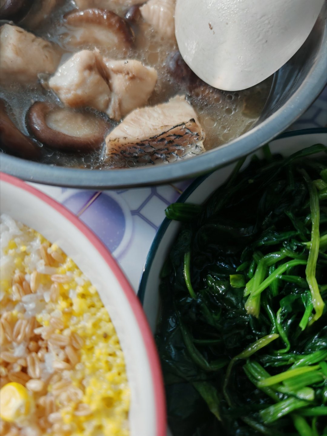午餐  吃饭！你们吃啥今天 