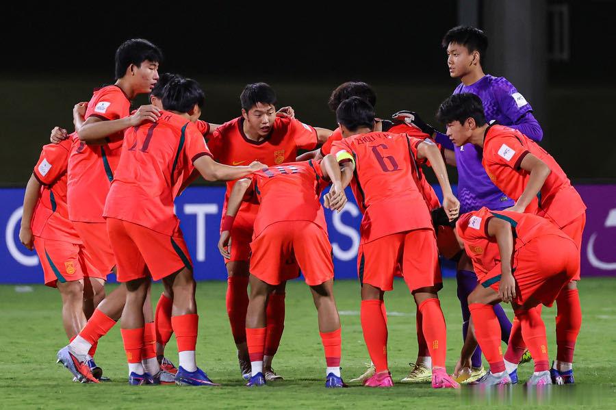 中国足球 U17亚洲杯决赛国足少年💥首发挖的大坑，差点被这群少年用命填上！U1