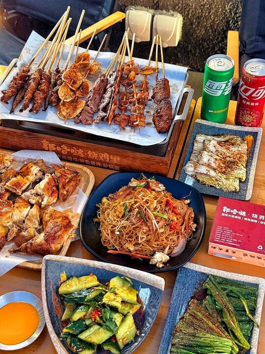 在龙华，这家烧烤店太哇塞啦‼️