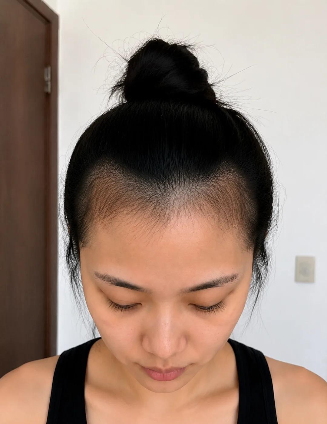 山羊角开始有头发啦
后悔没有早点做！之前很纠结，怕尴尬，也怕自己做了会失望，就这