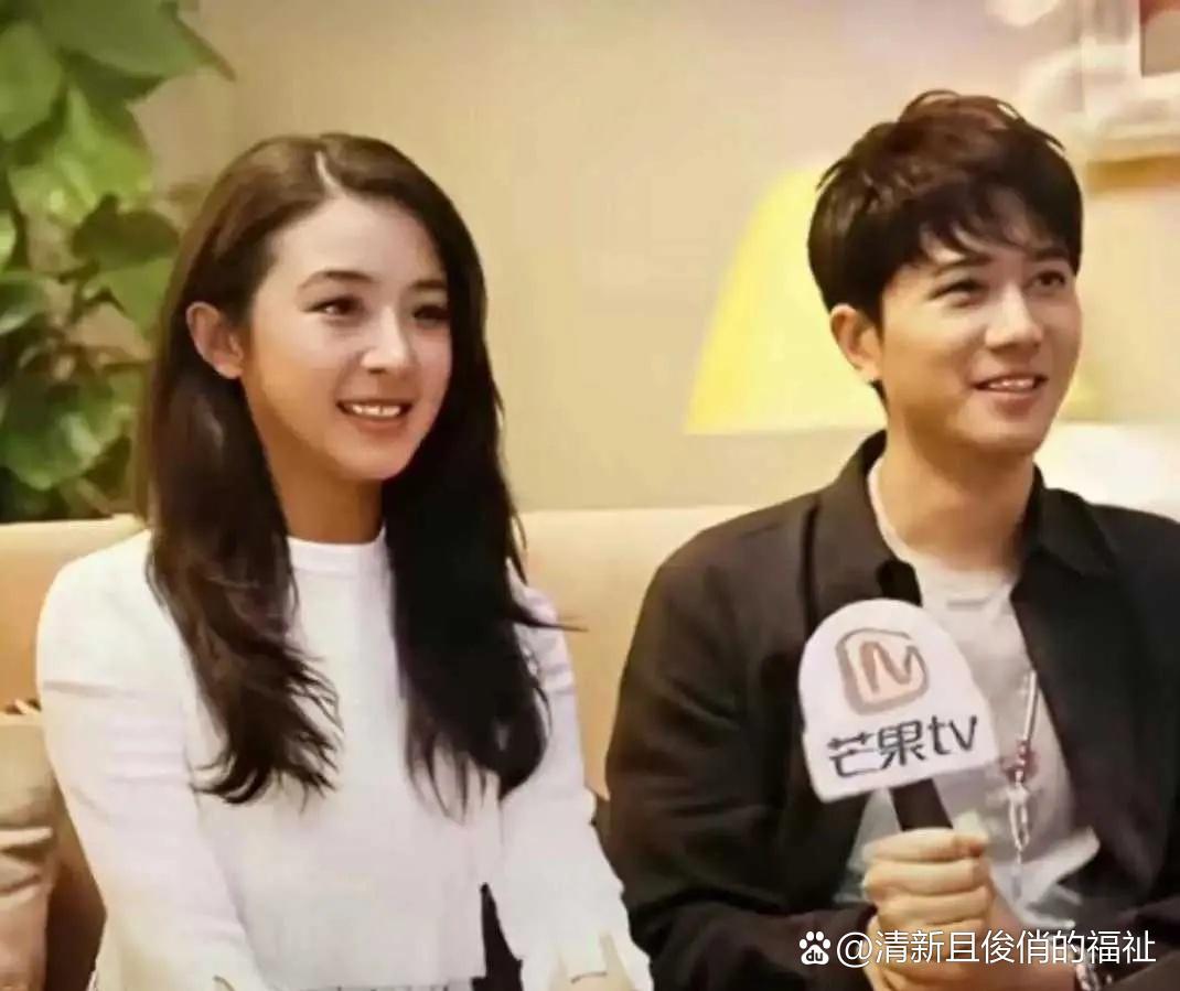 早期的张含韵和彭冠英 